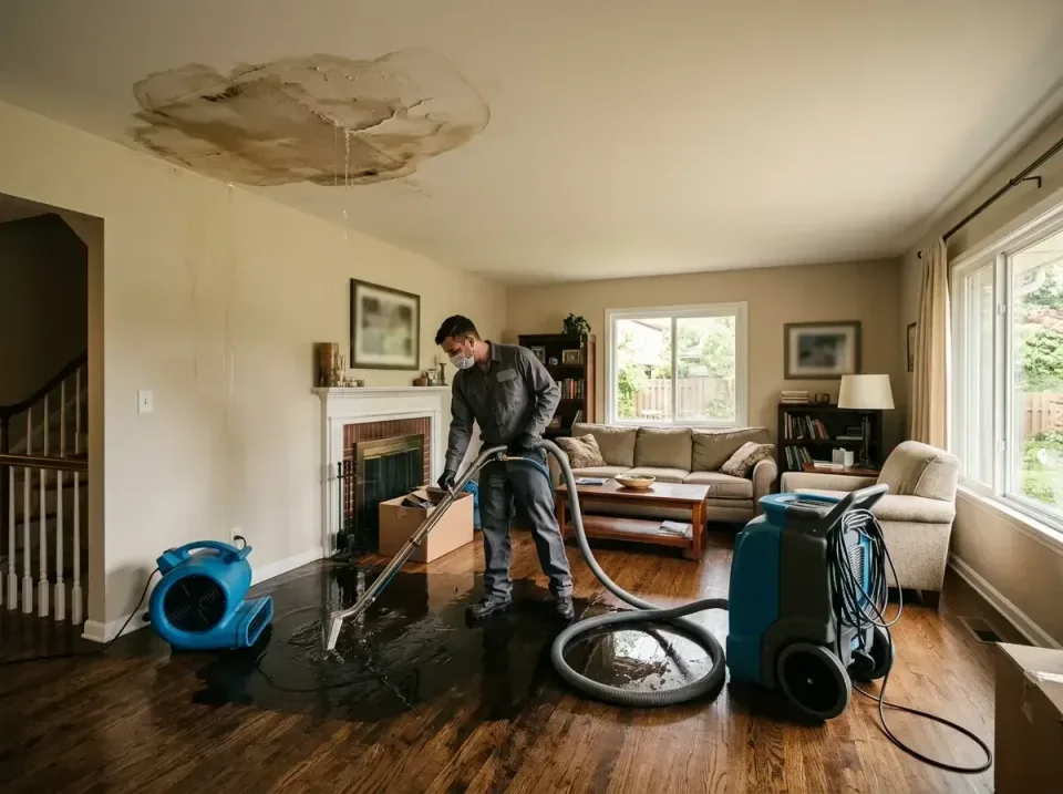 attic-pipe-burst-ceiling-drip-008 — frequently asked questions, Water Damage Restoration & Carpet Care in Swift Trail Juncti…